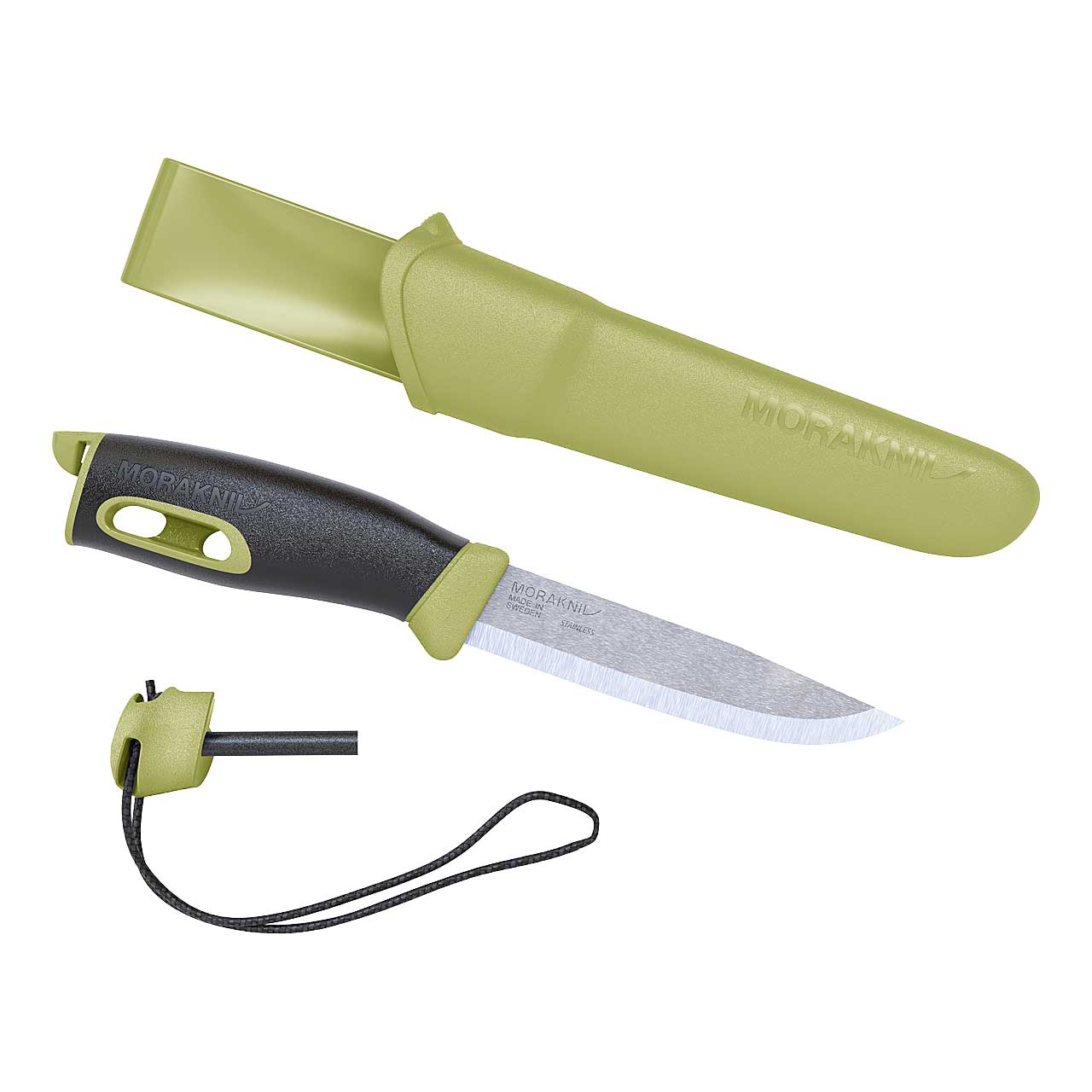 Morakniv COMPANION SPARK (S) Outdoormesser, grün