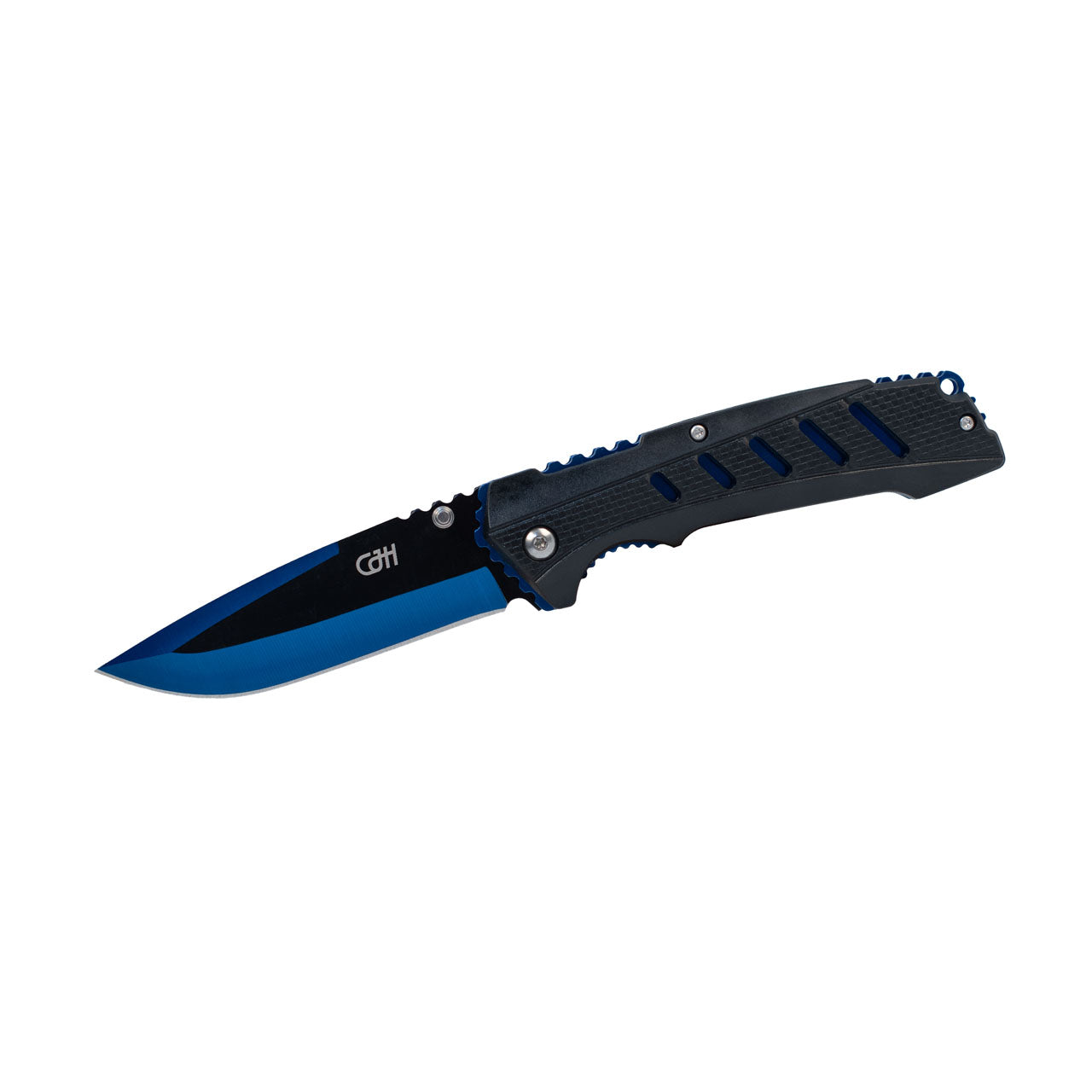 CJH Einhandmesser, blau