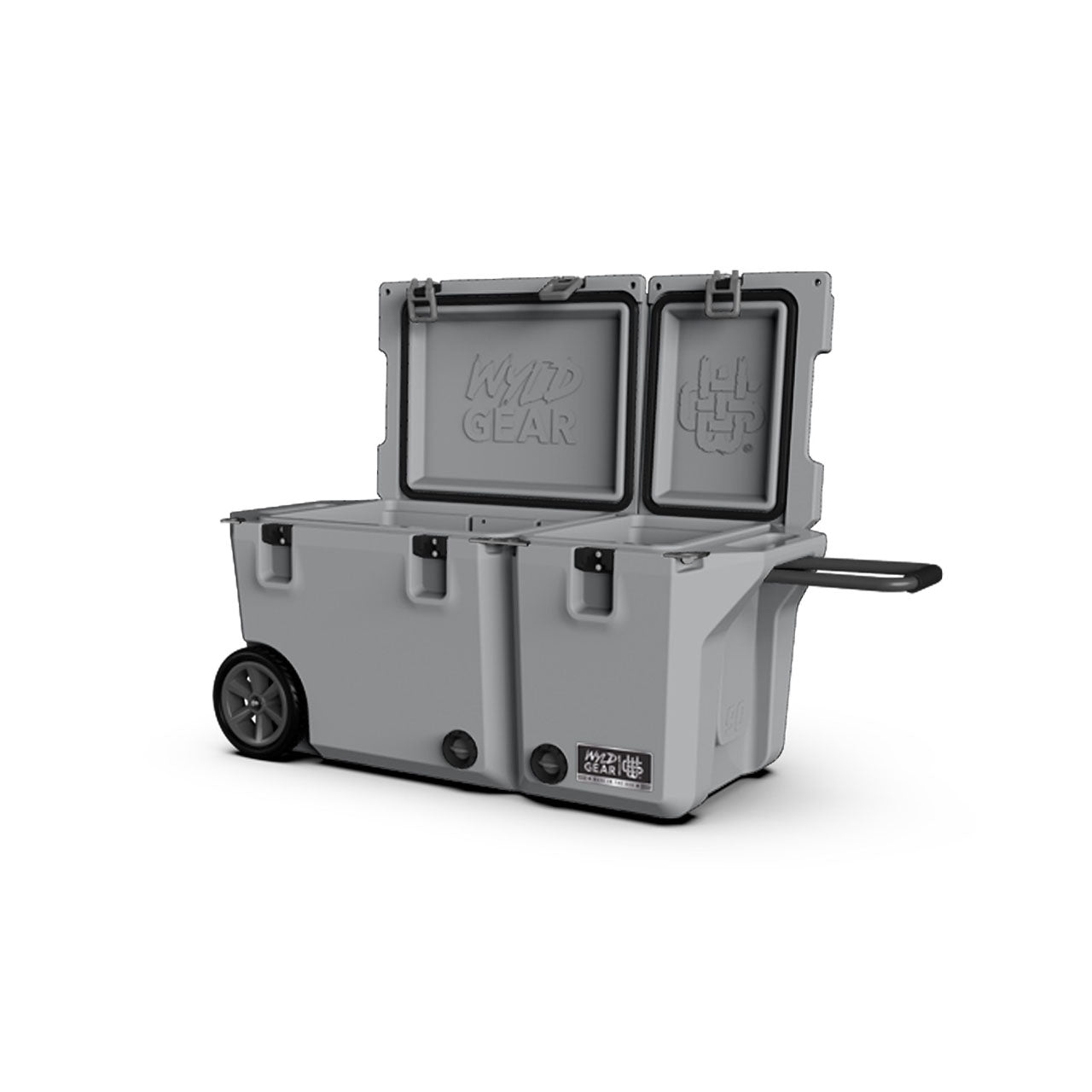 Wyld Gear 90QT Divided Cooler, grey