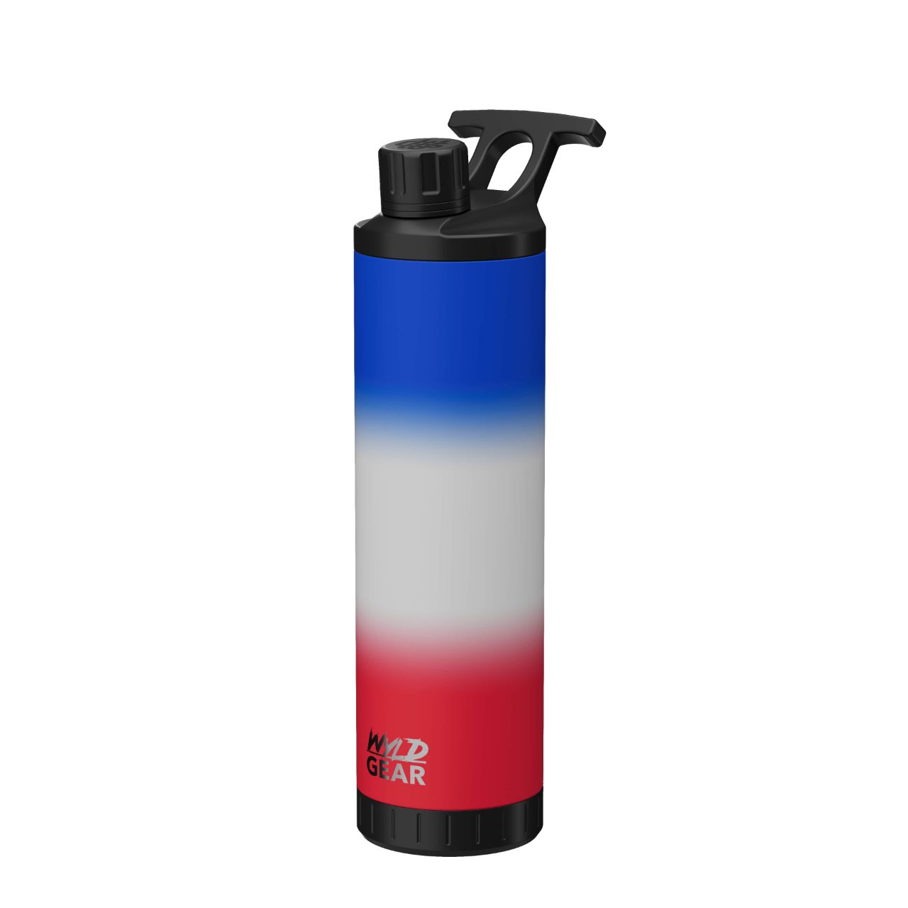 Wyld Gear MAG FLASK 24 OZ (710 ml), red/white/blue