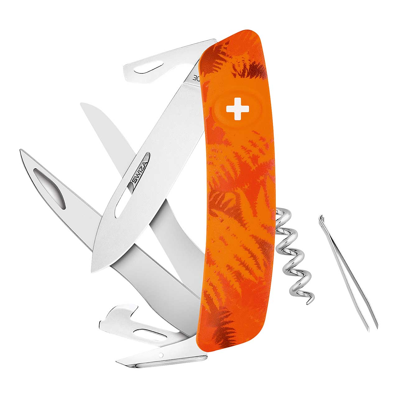 Swiza D07 SCISSORS, orange