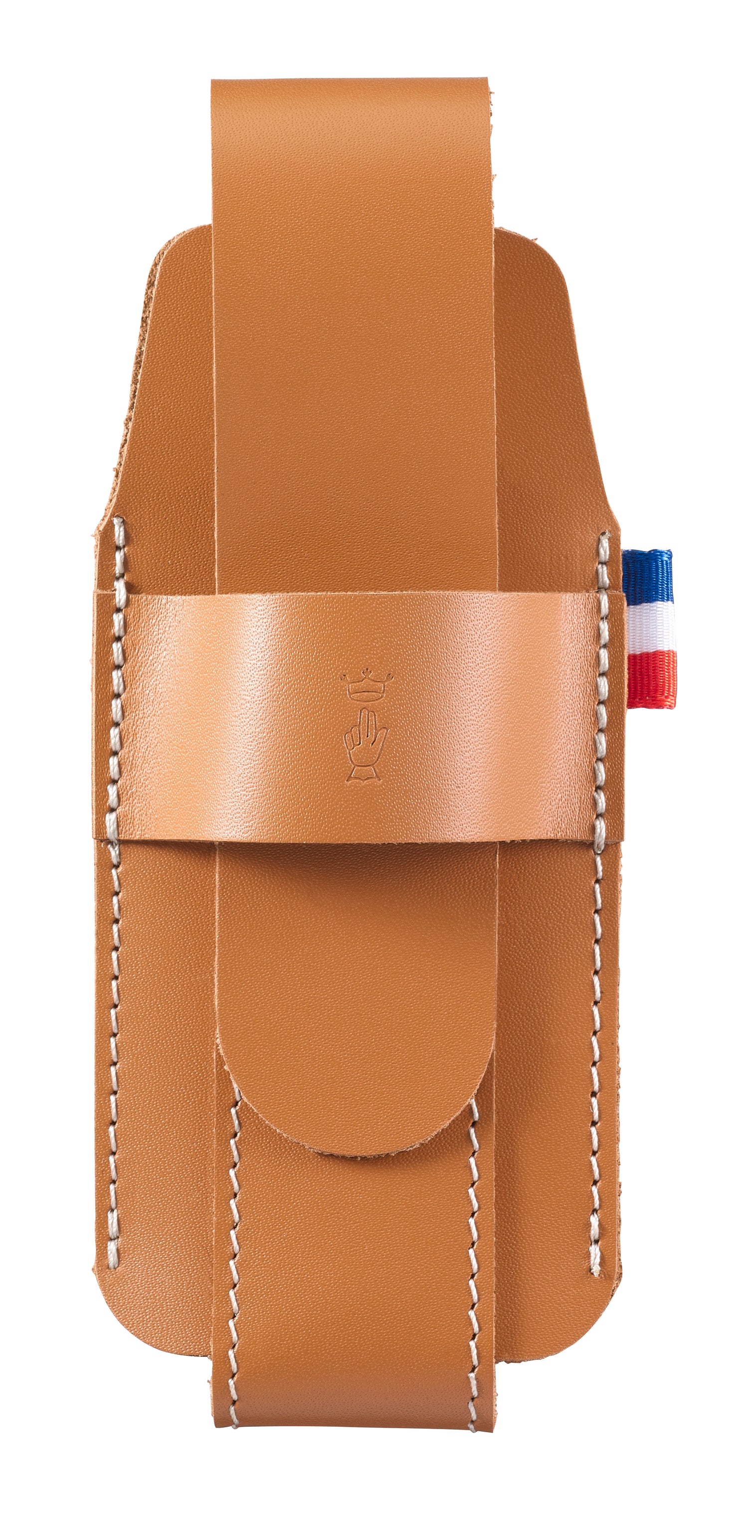 Opinel Etui LEATHER SHEATH, braun