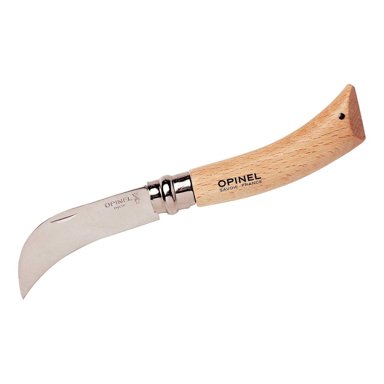 Opinel No 08 Gärtnermesser, gebogen