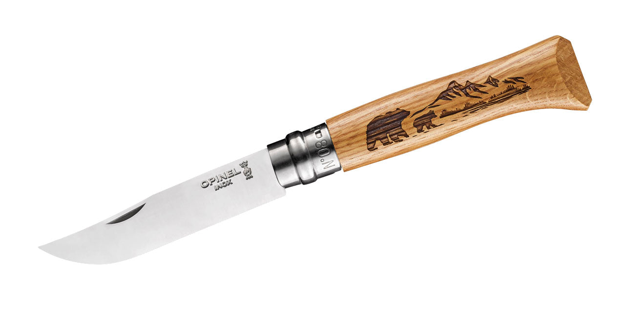 Opinel No 08 ANIMALIA AMERICA, Bär