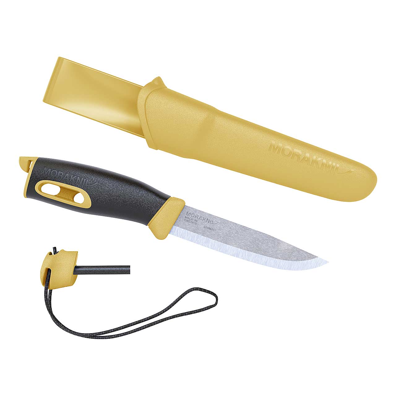 Morakniv COMPANION SPARK (S) Outdoormesser, gelb