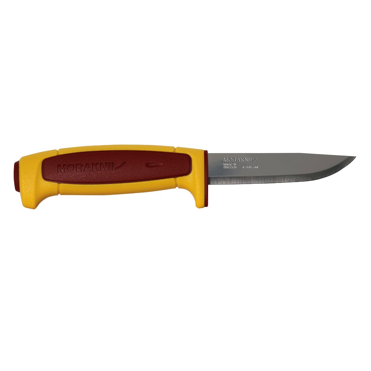 Morakniv BASIC 546 Outdoormesser, gelb/rot