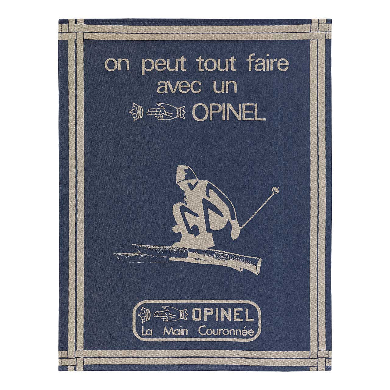 Opinel Küchentuch, blau