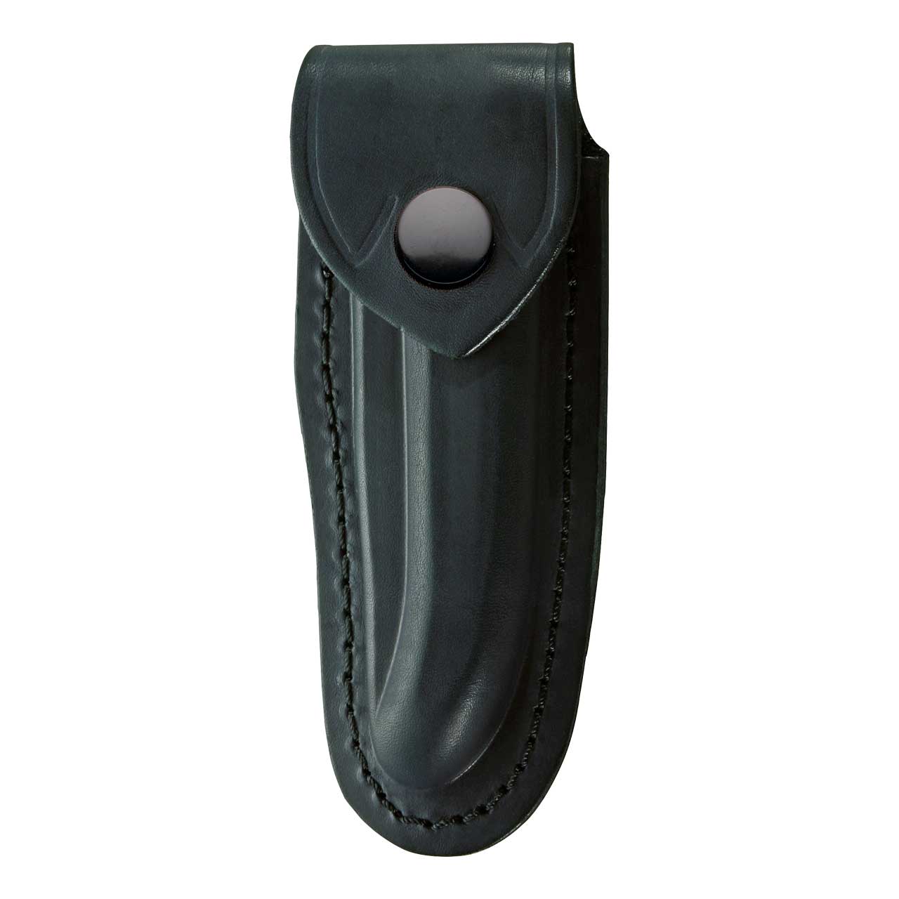 Leder-Etui schwarz, für Messer 10 cm