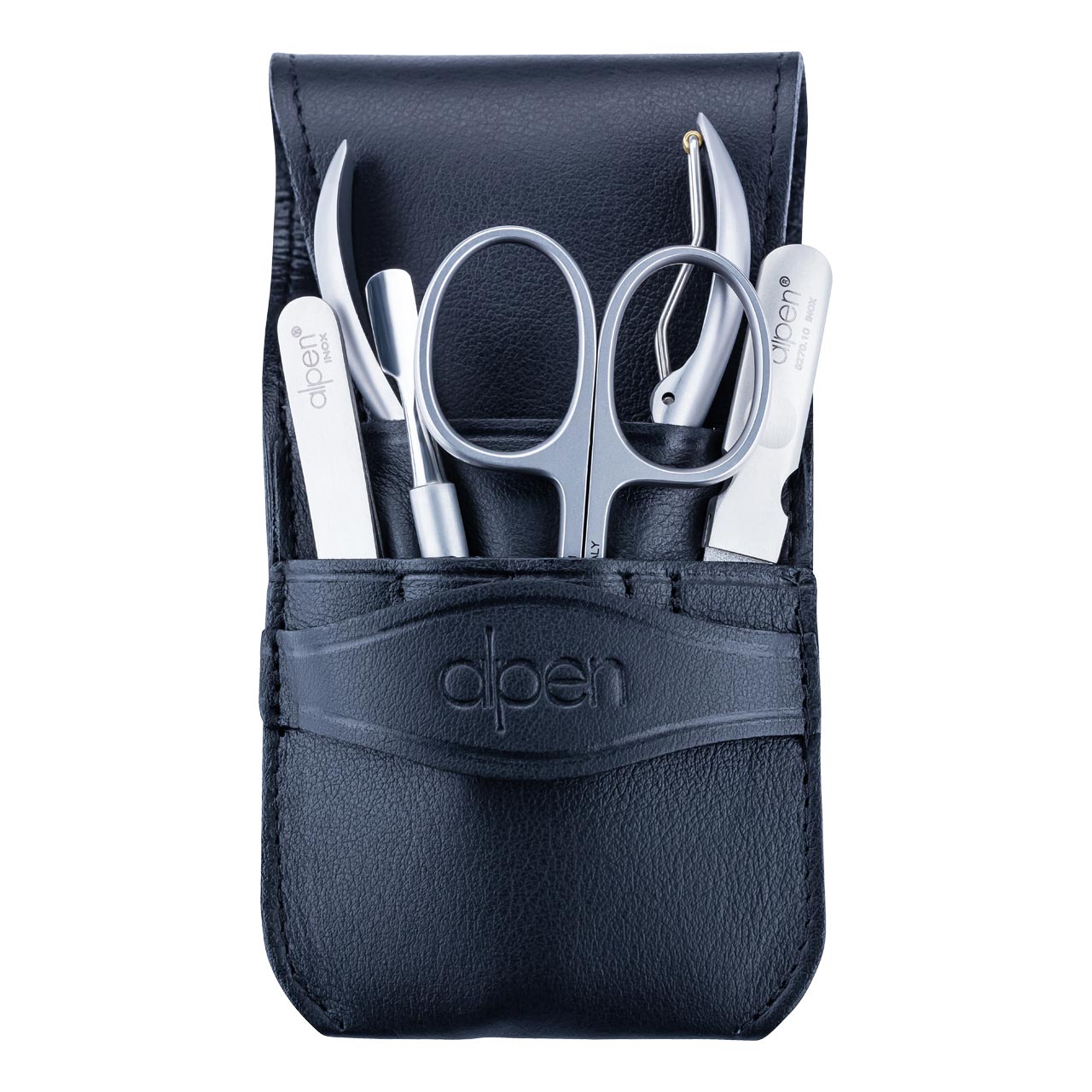 Alpen Maniküre-Set 5-teilig mit Etui