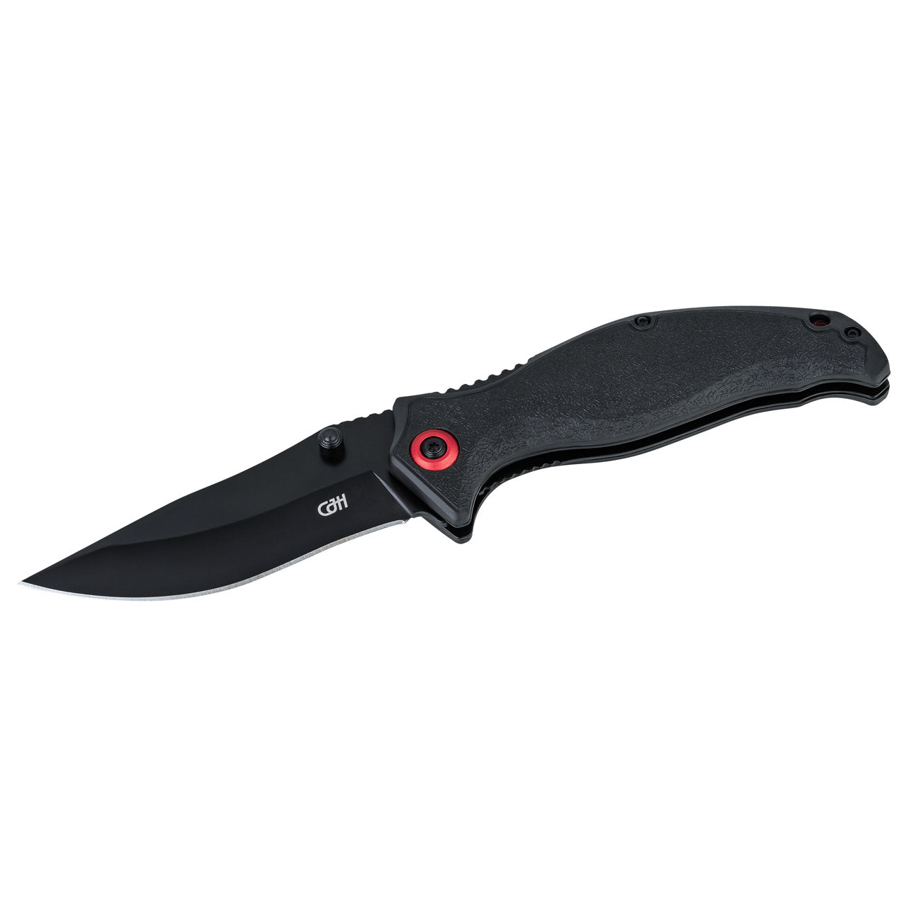 CJH Einhandmesser, schwarz