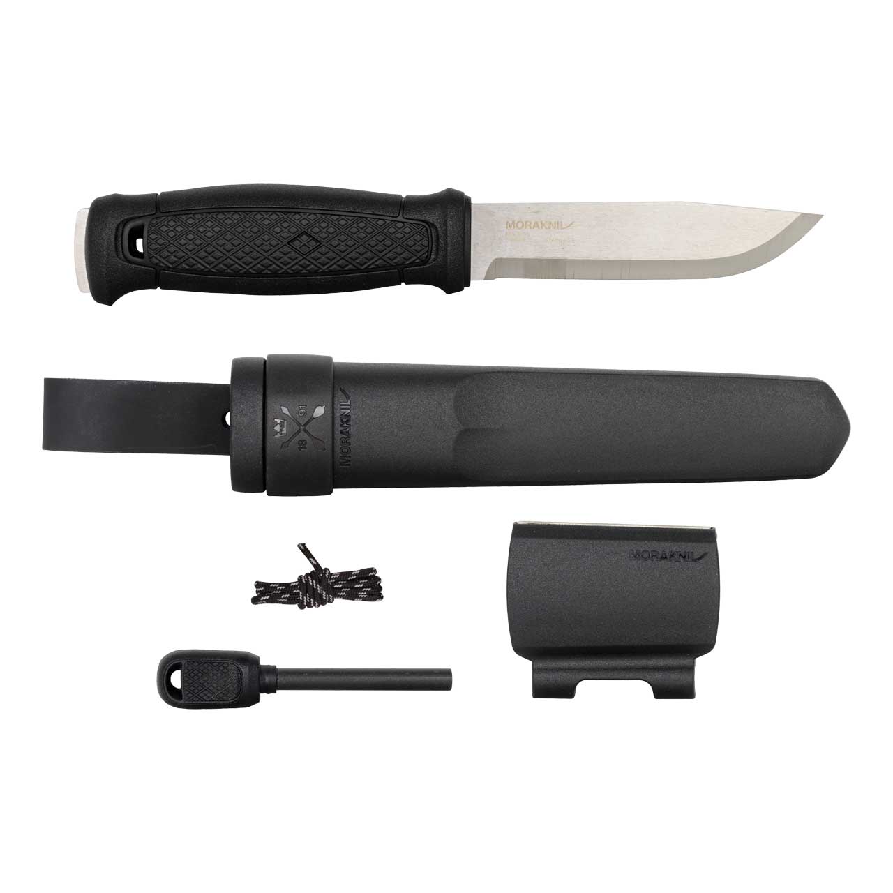 Morakniv GARBERG Survival-Kit Outdoormesser, schwarz