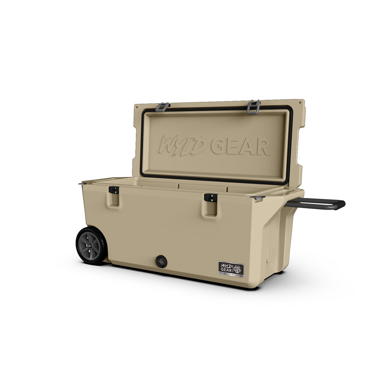 Wyld Gear 110QT Cooler, tan