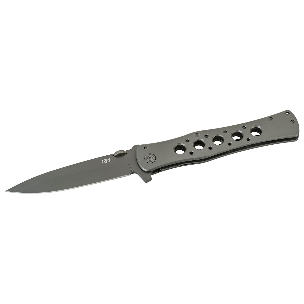 CJH Einhandmesser, grau