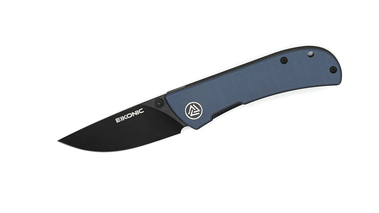 Eikonic FAIRWIND Einhandmesser, G10, blau/grau