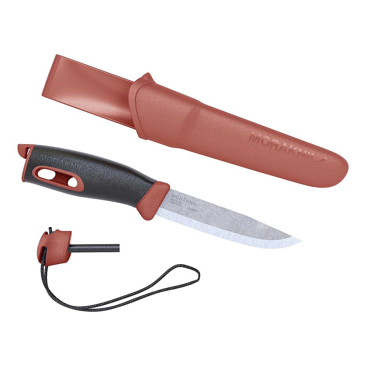 Morakniv COMPANION SPARK (S) Outdoormesser, rot