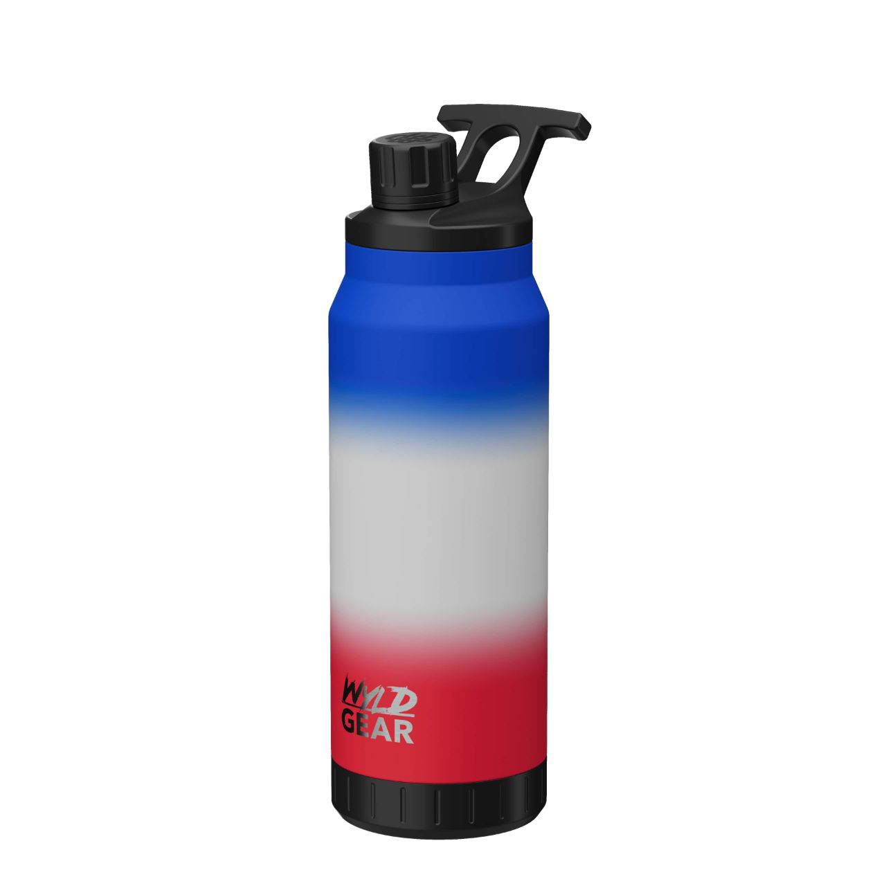 Wyld Gear MAG FLASK 34 OZ (1005 ml), red/white/blue